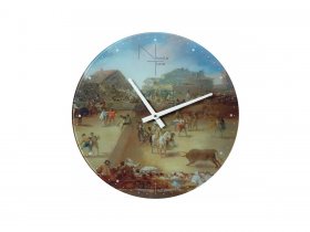 Часы интерьерные NT525 GOYA в Октябрьском - oktyabrskij.mebel-nsk.ru | фото