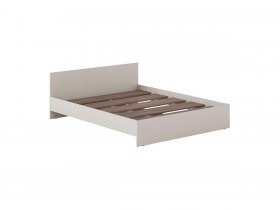 Кровать двуспальная 1,6м Айри КР-002 (кашемир) в Октябрьском - oktyabrskij.mebel-nsk.ru | фото