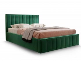 Кровать мягкая 1,8 Вена стандарт, вар.1 в Октябрьском - oktyabrskij.mebel-nsk.ru | фото