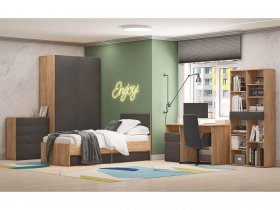 Модульная детская Шерлок в Октябрьском - oktyabrskij.mebel-nsk.ru | фото