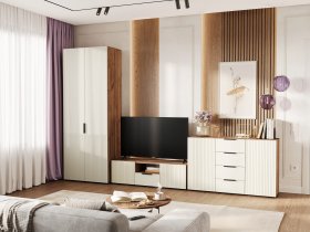 Модульная стенка Соната в Октябрьском - oktyabrskij.mebel-nsk.ru | фото