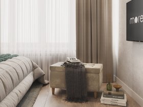 Пуф Чарли-2 (капучино) в Октябрьском - oktyabrskij.mebel-nsk.ru | фото