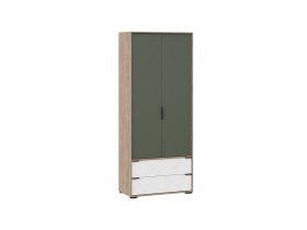 Шкаф для одежды комбинированный «Лео» ТД-410.07.22 в Октябрьском - oktyabrskij.mebel-nsk.ru | фото
