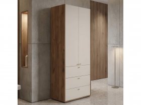 Шкаф двухстворчатый c ящиками Орма в Октябрьском - oktyabrskij.mebel-nsk.ru | фото