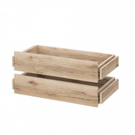 Ящик (комплект из 2 штук) Брауни (дуб делано) в Октябрьском - oktyabrskij.mebel-nsk.ru | фото